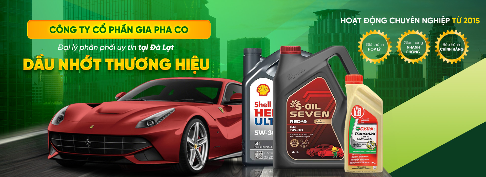 CÔNG TY CỔ PHẦN GIA PHA CO